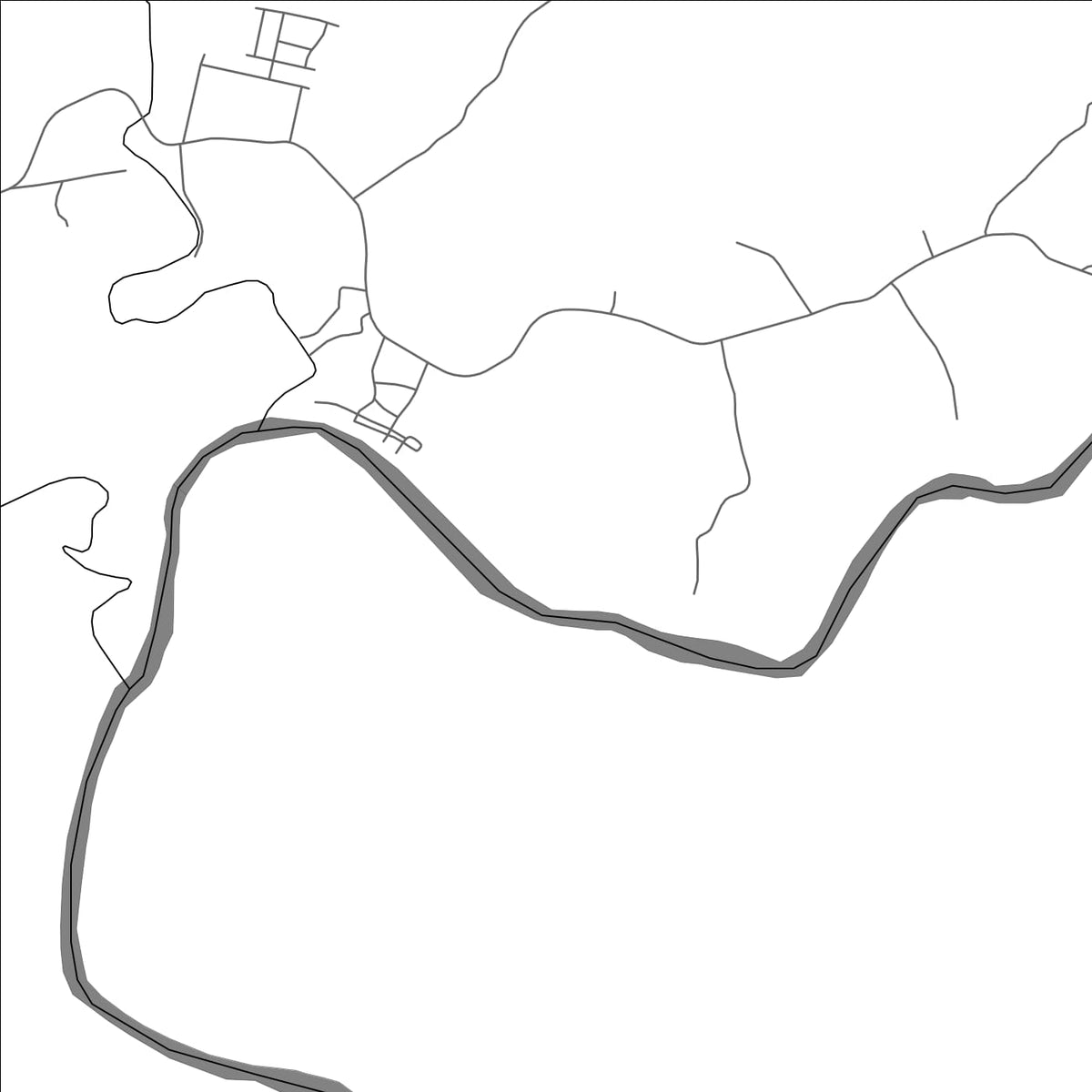 ROAD MAP OF EL LLANO, PANAMA BY MAPBAKES