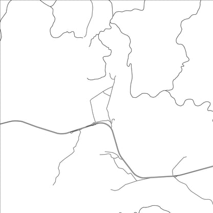 ROAD MAP OF EL PIRO, PANAMA BY MAPBAKES