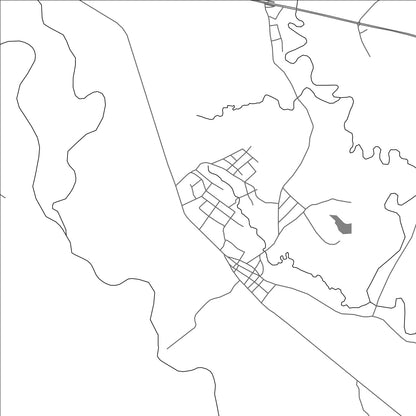 ROAD MAP OF EL PORVENIR, PANAMA BY MAPBAKES