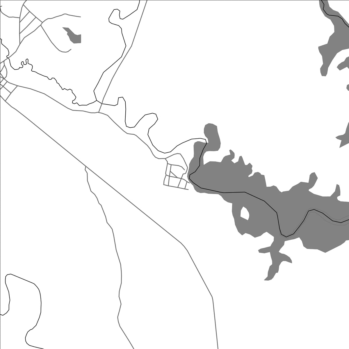 ROAD MAP OF EL PUERTO, PANAMA BY MAPBAKES