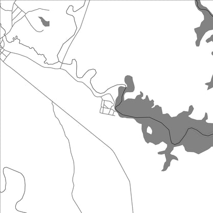 ROAD MAP OF EL PUERTO, PANAMA BY MAPBAKES