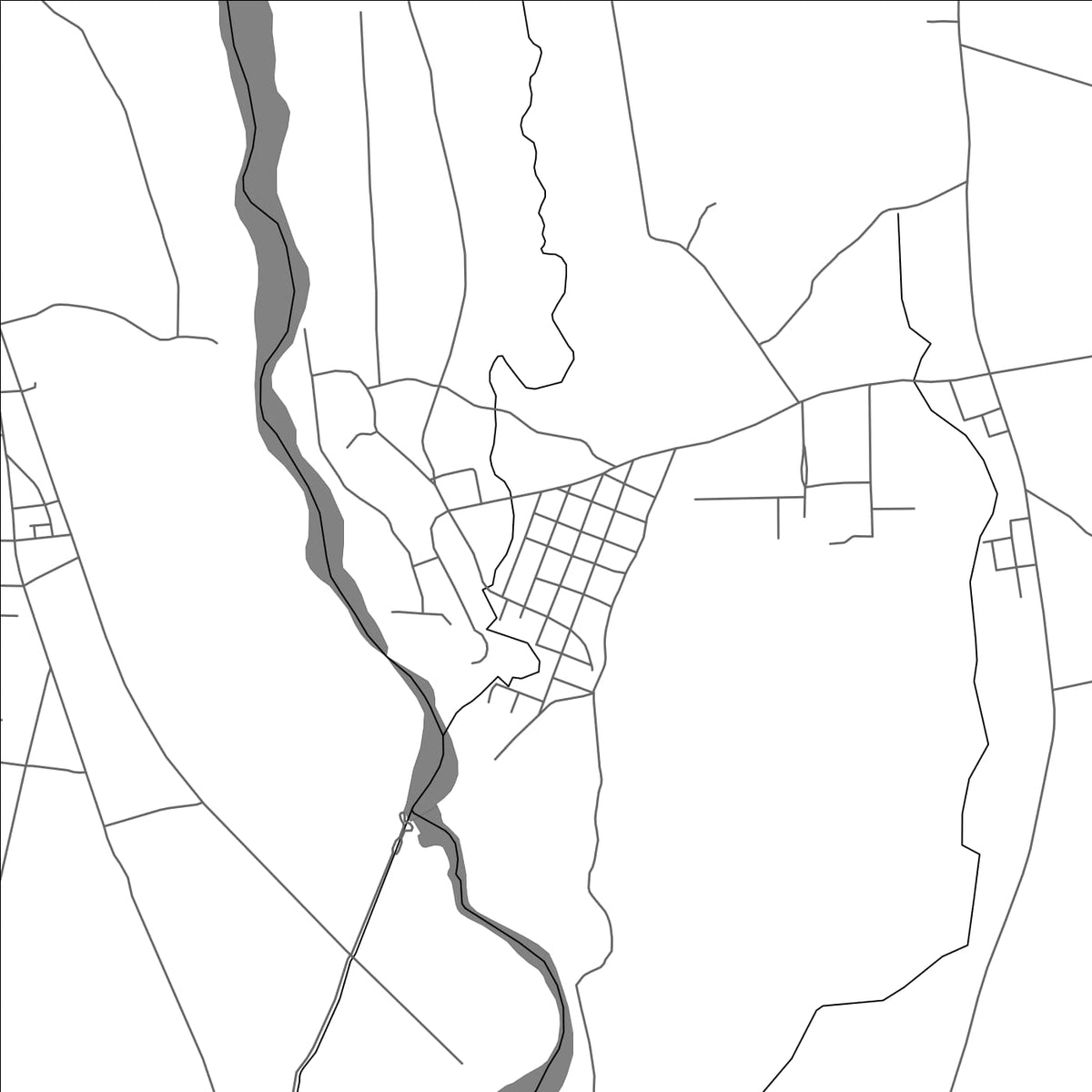 ROAD MAP OF EL TEJAR, PANAMA BY MAPBAKES