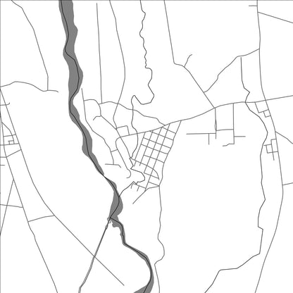 ROAD MAP OF EL TEJAR, PANAMA BY MAPBAKES