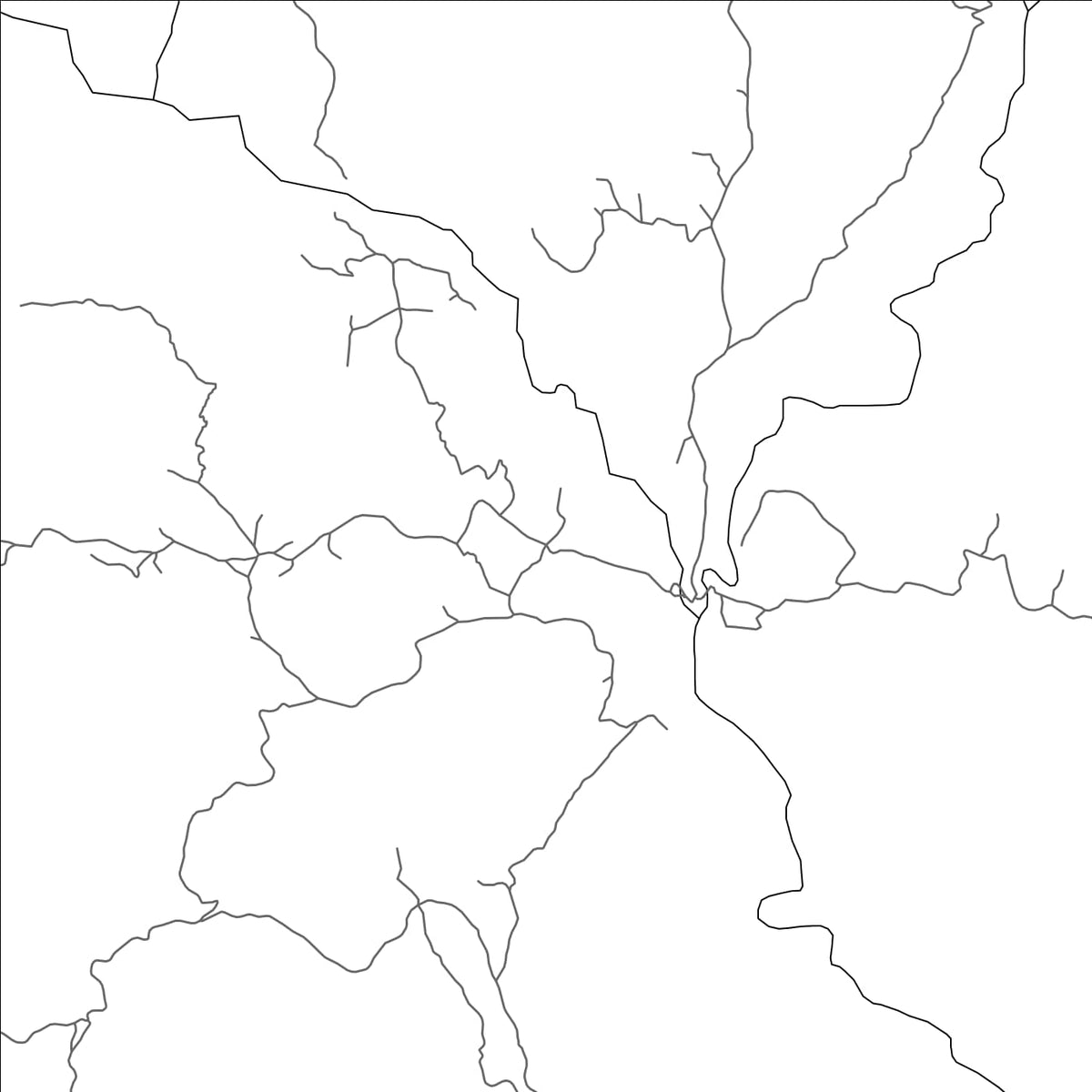 ROAD MAP OF GATÚ, PANAMA BY MAPBAKES