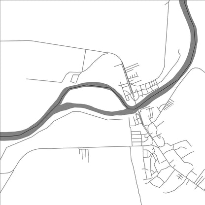 ROAD MAP OF GUABITO, PANAMA BY MAPBAKES