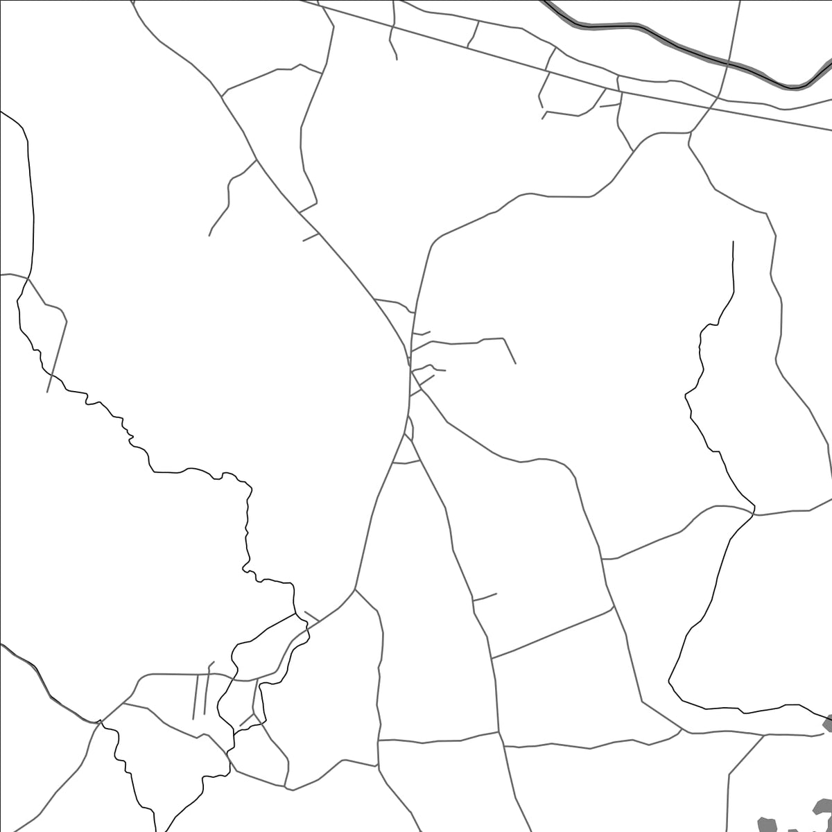 ROAD MAP OF GUARUMAL, PANAMA BY MAPBAKES