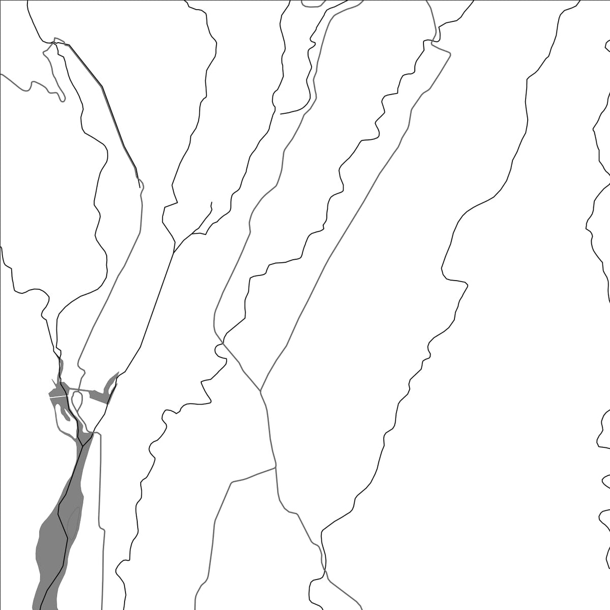 ROAD MAP OF GUAYABAL, PANAMA BY MAPBAKES