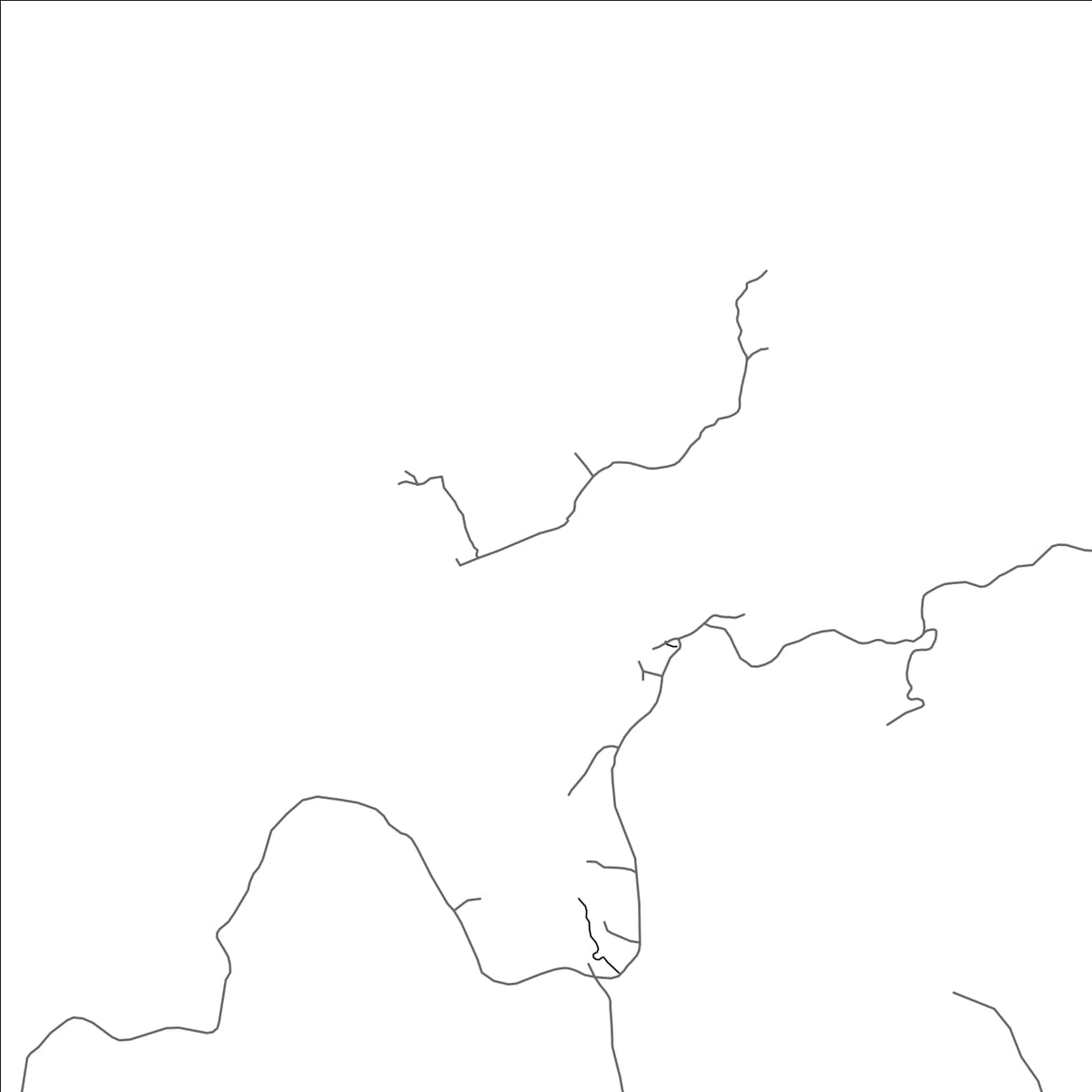 ROAD MAP OF ISLA GRANDE, PANAMA BY MAPBAKES