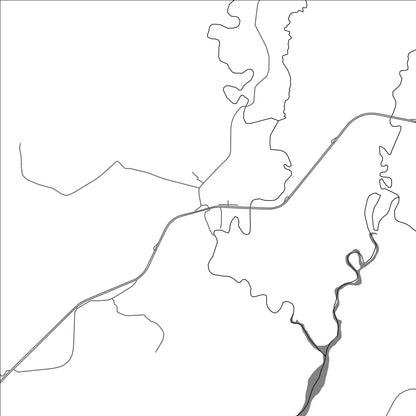 ROAD MAP OF JUAY, PANAMA BY MAPBAKES