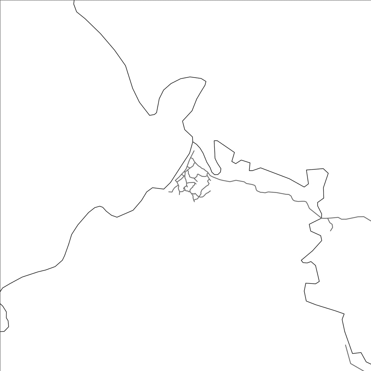 ROAD MAP OF LA BOCA DEL GUÁSIMO, PANAMA BY MAPBAKES