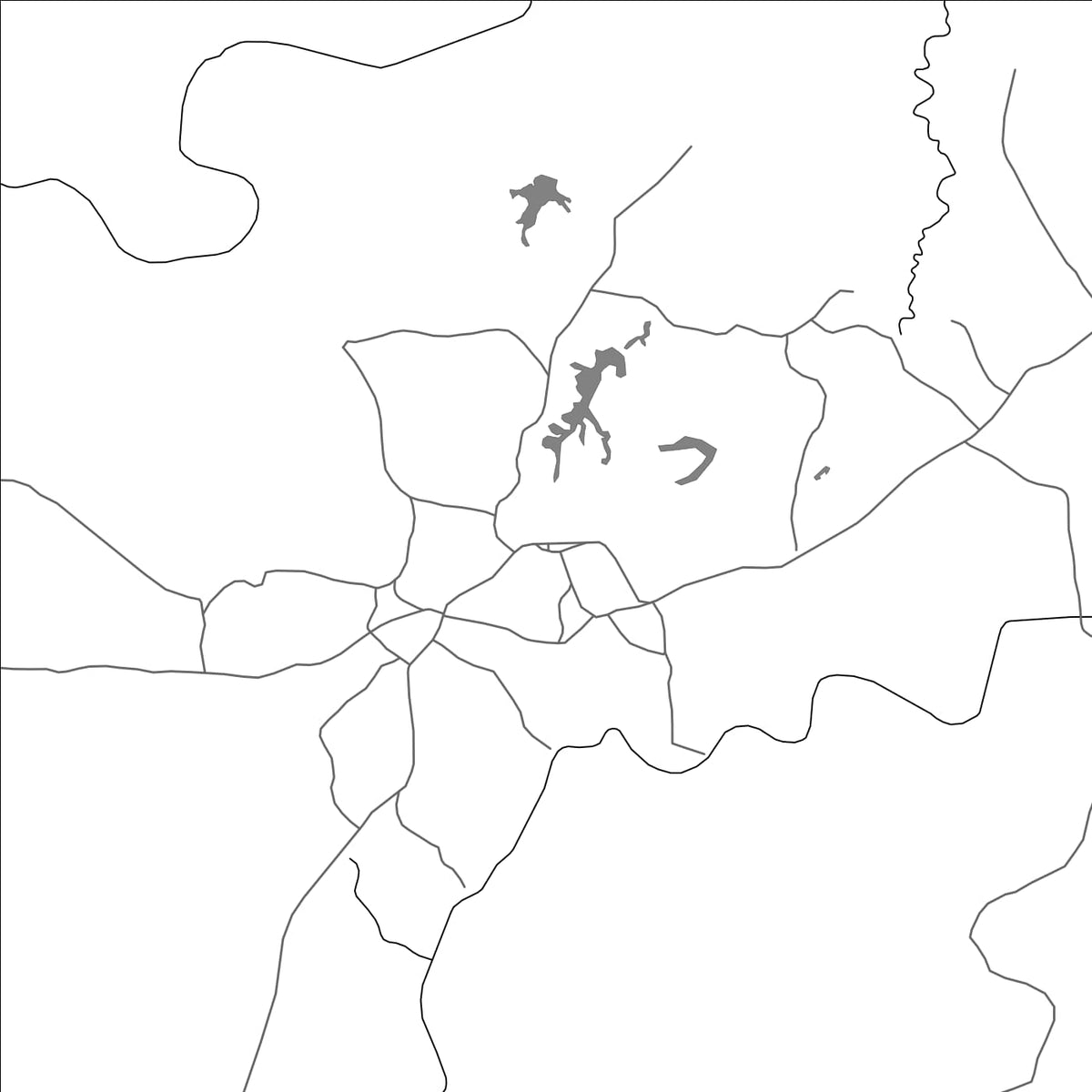 ROAD MAP OF LA COLORADA, PANAMA BY MAPBAKES