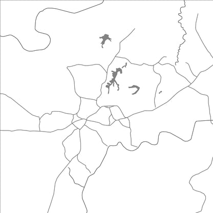ROAD MAP OF LA COLORADA, PANAMA BY MAPBAKES