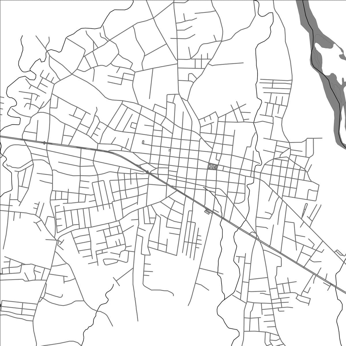 ROAD MAP OF LA CONCEPCIÓN, PANAMA BY MAPBAKES