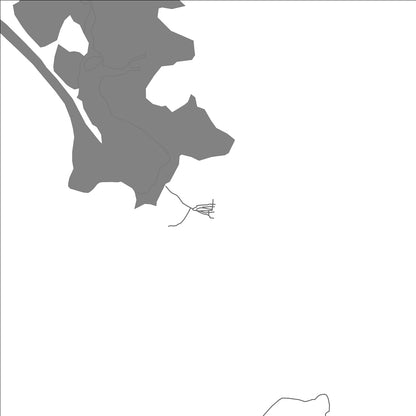 ROAD MAP OF LA ESMERALDA, PANAMA BY MAPBAKES