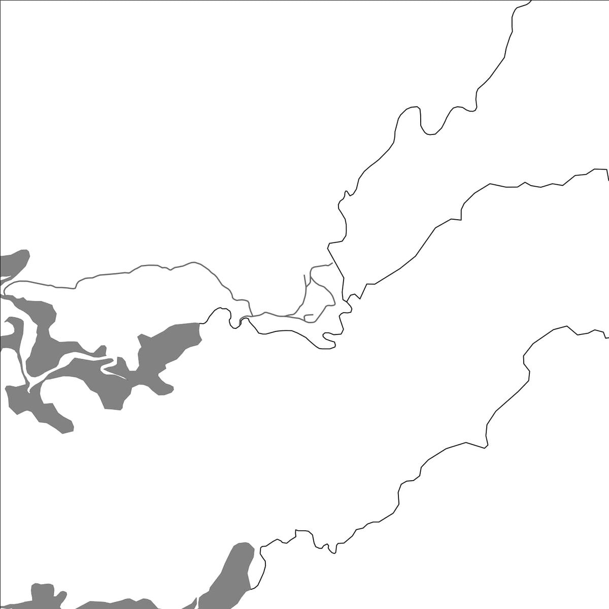 ROAD MAP OF LA GUINEA, PANAMA BY MAPBAKES