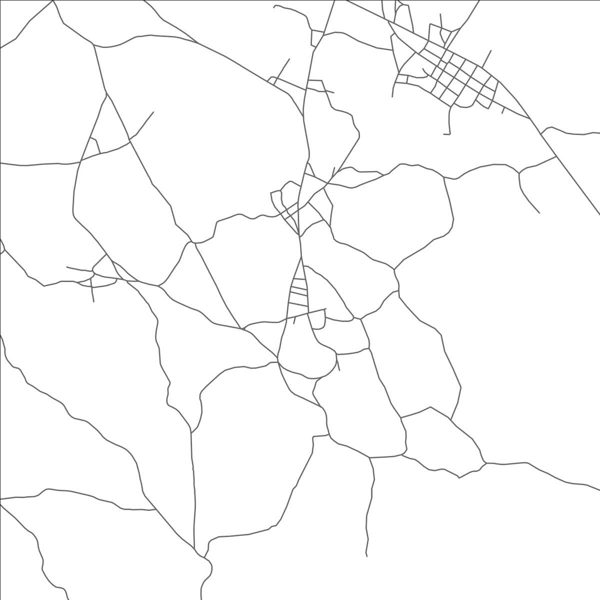 ROAD MAP OF LA LAJA, PANAMA BY MAPBAKES