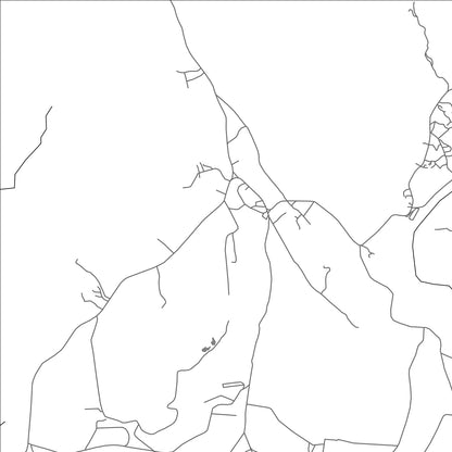ROAD MAP OF LA MESA, PANAMA BY MAPBAKES