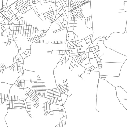 ROAD MAP OF LA MITRA, PANAMA BY MAPBAKES