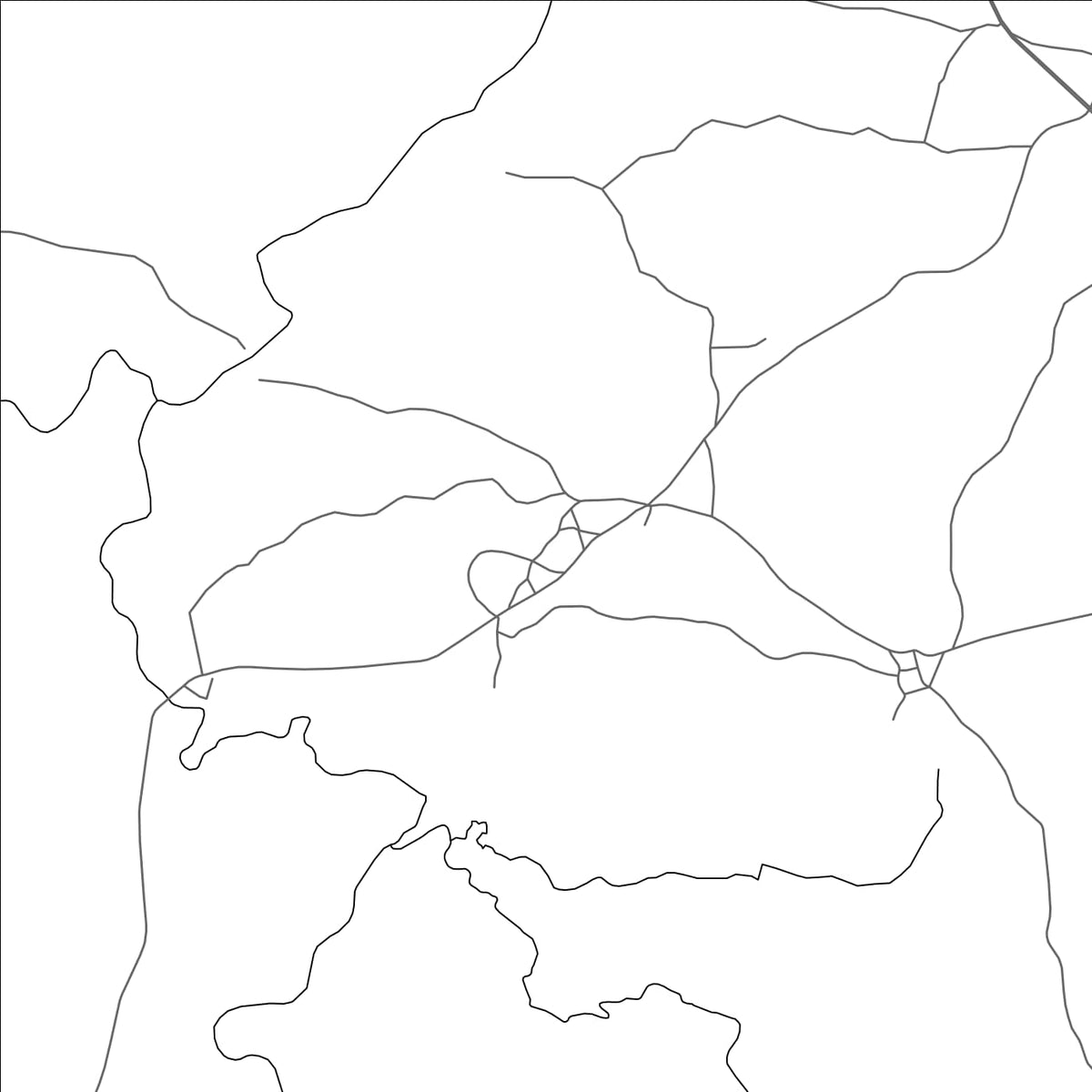 ROAD MAP OF LA PASERA, PANAMA BY MAPBAKES