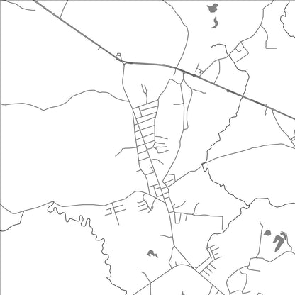 ROAD MAP OF LA PEÑA, PANAMA BY MAPBAKES