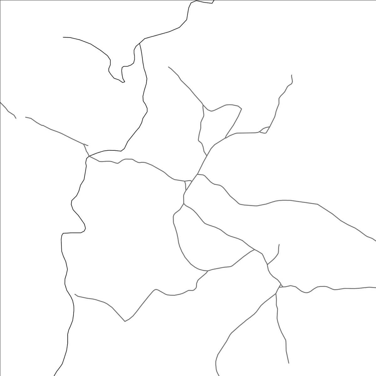 ROAD MAP OF LA TRINIDAD, PANAMA BY MAPBAKES
