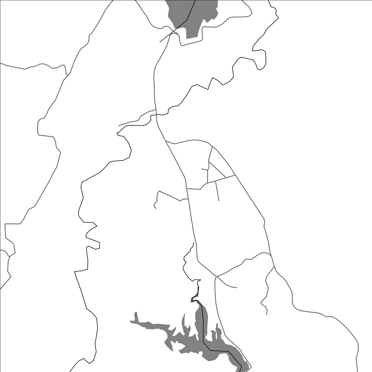 ROAD MAP OF LA YEGUADA, PANAMA BY MAPBAKES