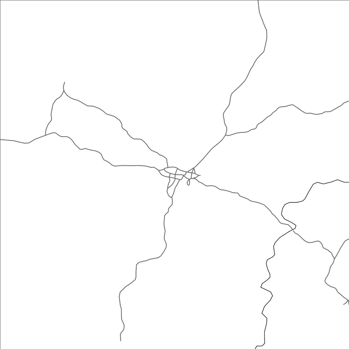 ROAD MAP OF LAJAMINA, PANAMA BY MAPBAKES