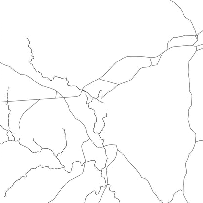 ROAD MAP OF LAS CRUCES, PANAMA BY MAPBAKES