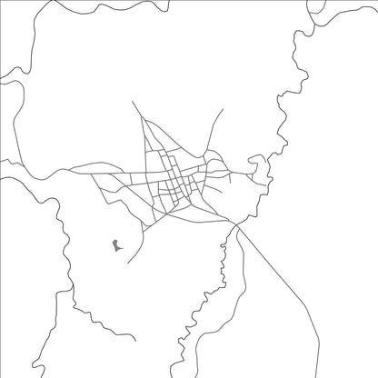 ROAD MAP OF LAS PALMAS, PANAMA BY MAPBAKES