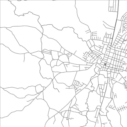 ROAD MAP OF LAS PALMITAS, PANAMA BY MAPBAKES