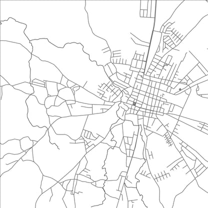 ROAD MAP OF LAS TABLAS, PANAMA BY MAPBAKES