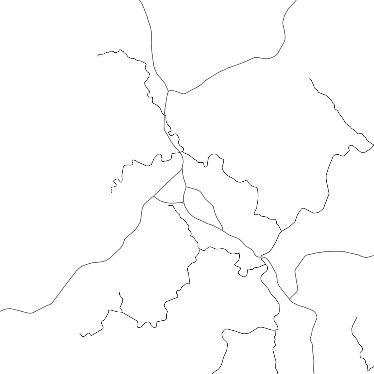 ROAD MAP OF LAS TRANCAS, PANAMA BY MAPBAKES