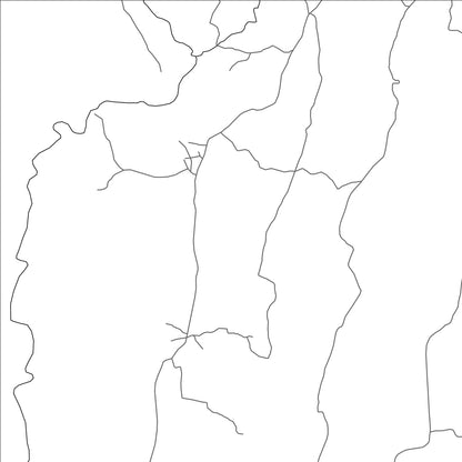 ROAD MAP OF LLANO GRANDE, PANAMA BY MAPBAKES