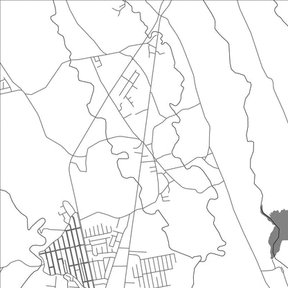 ROAD MAP OF LOS ANASTACIOS, PANAMA BY MAPBAKES
