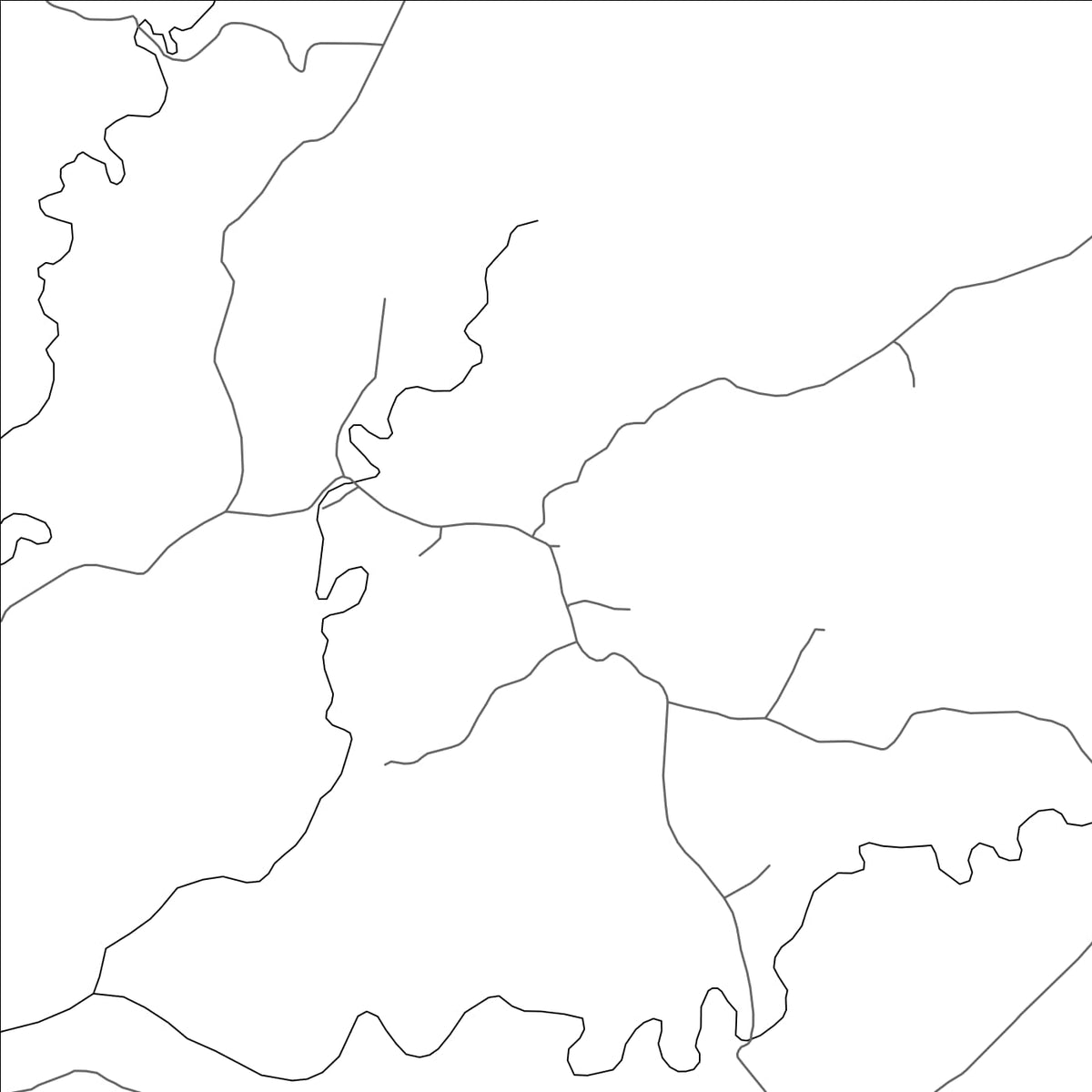 ROAD MAP OF LOS ÁNGELES, PANAMA BY MAPBAKES