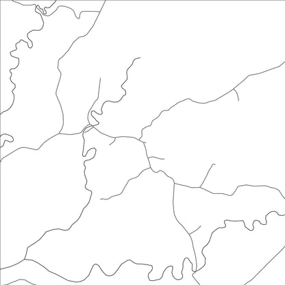ROAD MAP OF LOS ÁNGELES, PANAMA BY MAPBAKES
