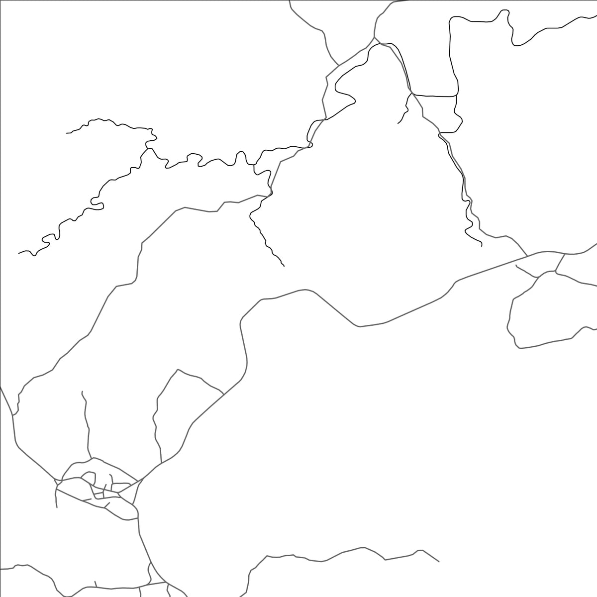 ROAD MAP OF LOS POZOS, PANAMA BY MAPBAKES