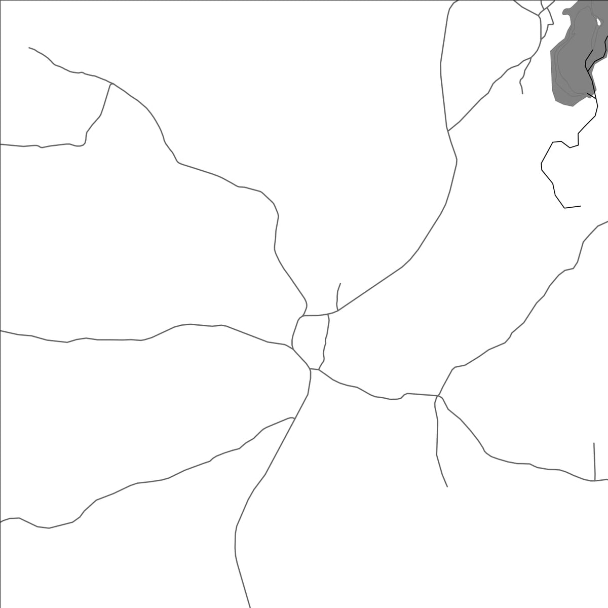 ROAD MAP OF MENDOZA, PANAMA BY MAPBAKES