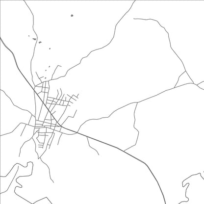 ROAD MAP OF PARITA, PANAMA BY MAPBAKES