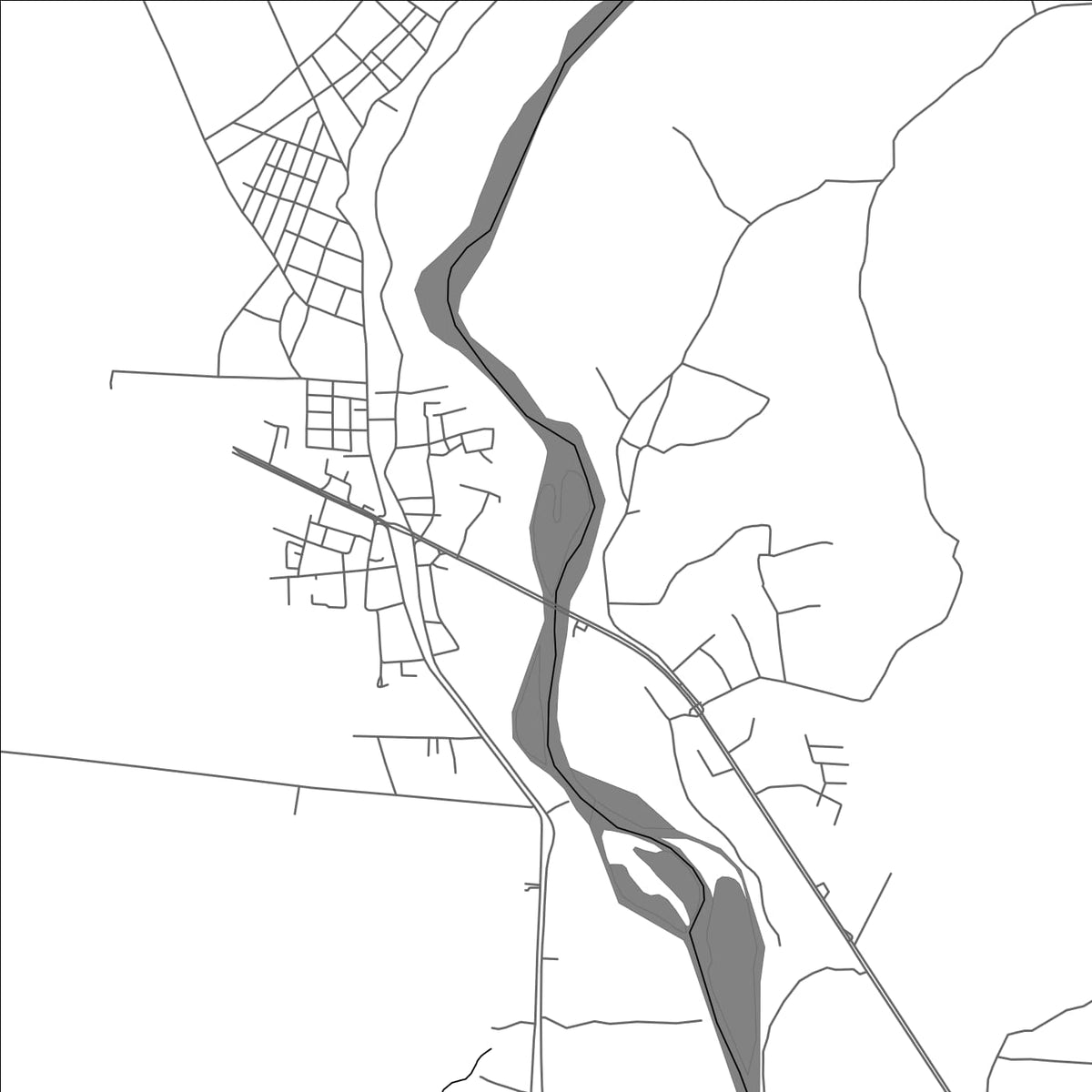ROAD MAP OF PASO CANOAS, PANAMA BY MAPBAKES