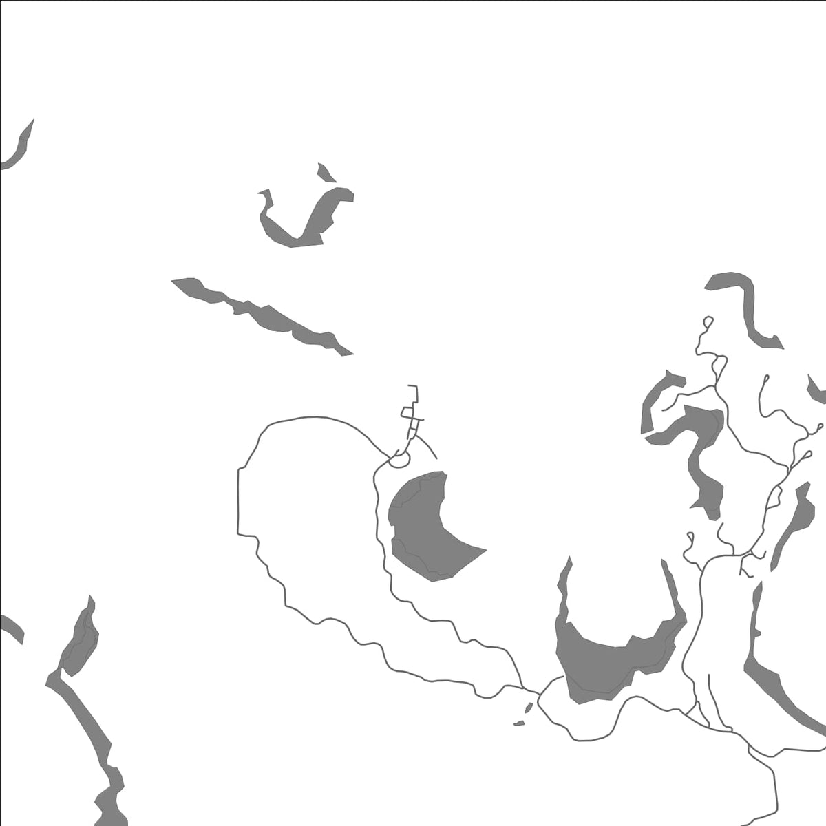 ROAD MAP OF PEDRO GONZÁLEZ, PANAMA BY MAPBAKES