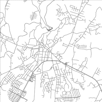 ROAD MAP OF PENONOMÉ, PANAMA BY MAPBAKES