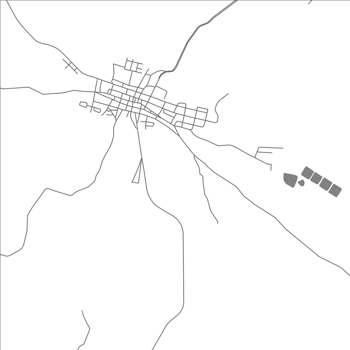 ROAD MAP OF PESÉ, PANAMA BY MAPBAKES