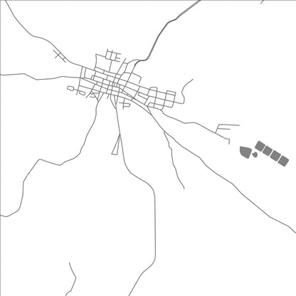 ROAD MAP OF PESÉ, PANAMA BY MAPBAKES