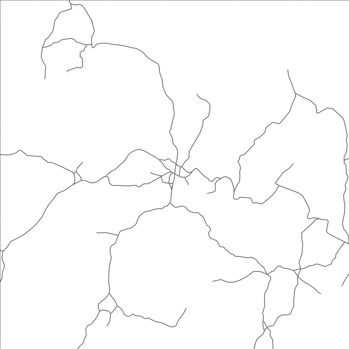 ROAD MAP OF PIEDRAS GORDAS, PANAMA BY MAPBAKES