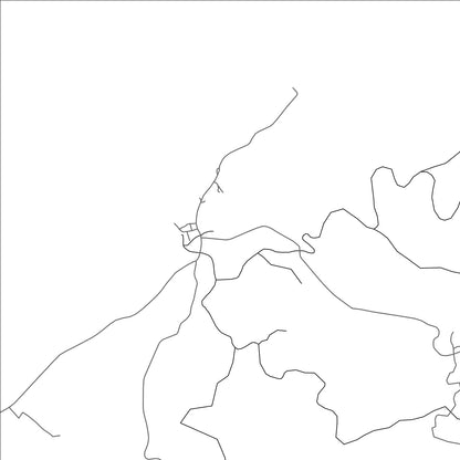 ROAD MAP OF PIÑA, PANAMA BY MAPBAKES