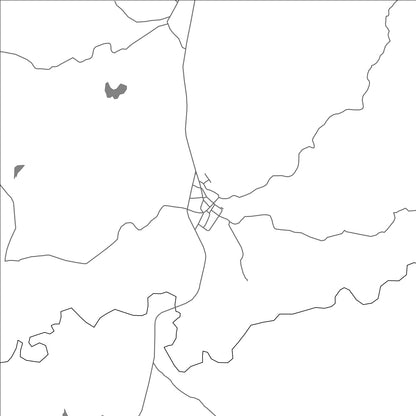 ROAD MAP OF PONUGA, PANAMA BY MAPBAKES