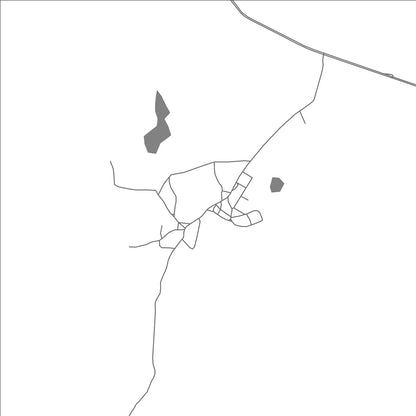 ROAD MAP OF POTUGA, PANAMA BY MAPBAKES