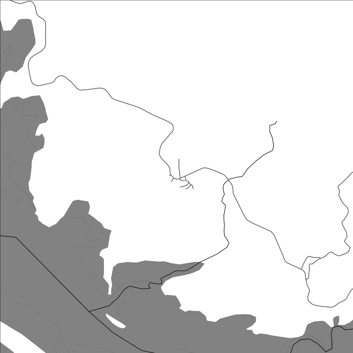 ROAD MAP OF QUEBRADA DE PIEDRA, PANAMA BY MAPBAKES