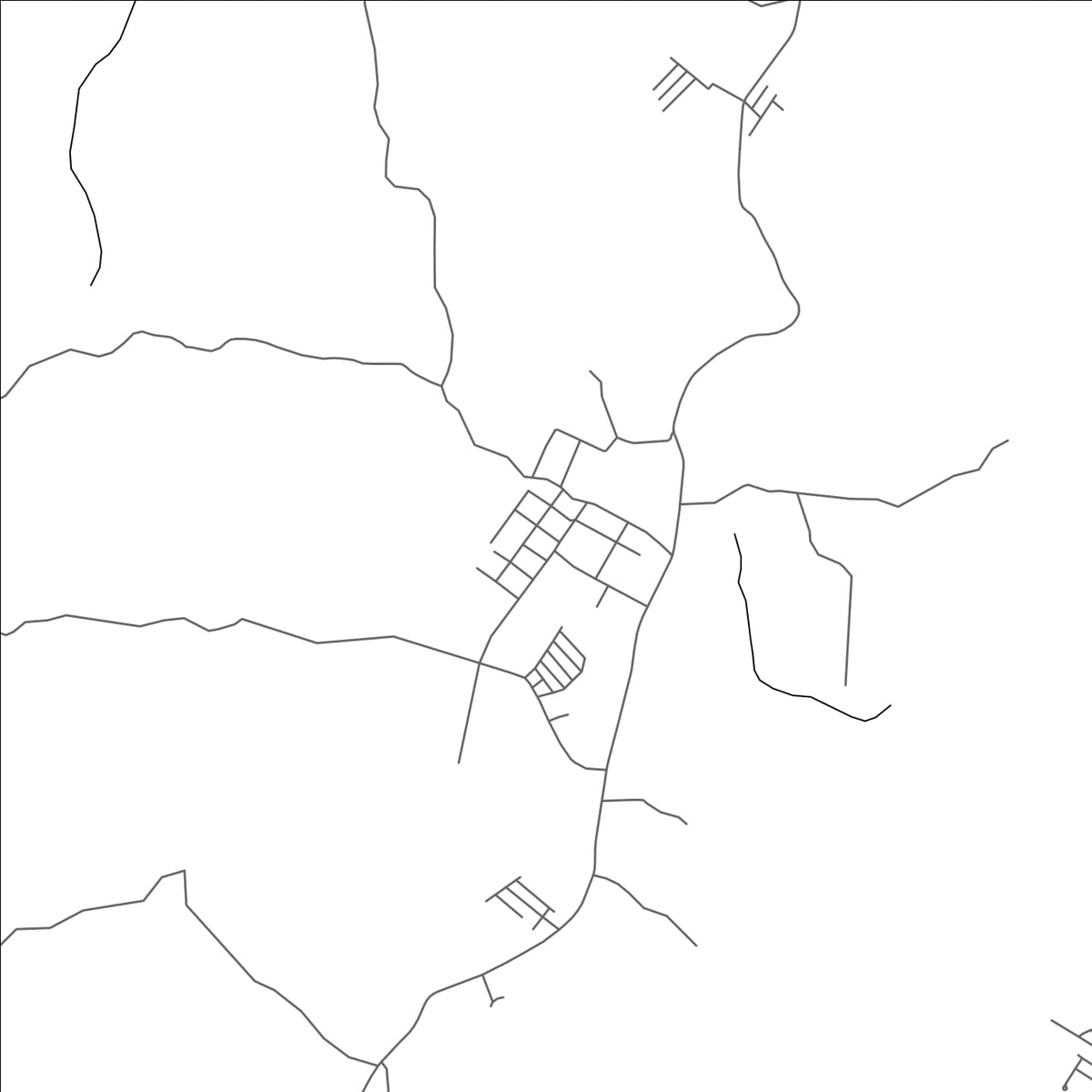 ROAD MAP OF RÍO CONGO, PANAMA BY MAPBAKES